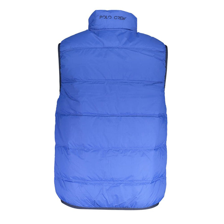 La Martina Blue Polyamide Men Jacket