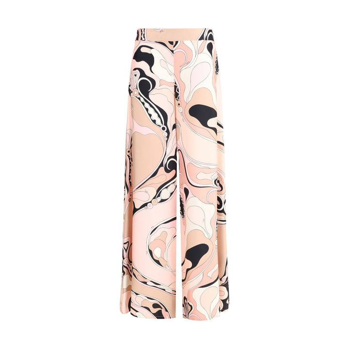 Emilio Pucci Orchid print silk Pants