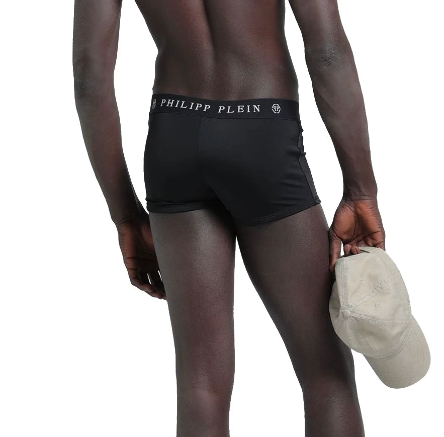Philipp Plein Swimwear Black Man