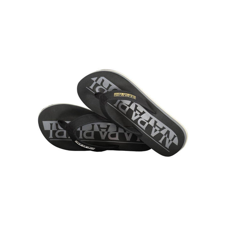 Napapijri Black Polyester Women Sandal