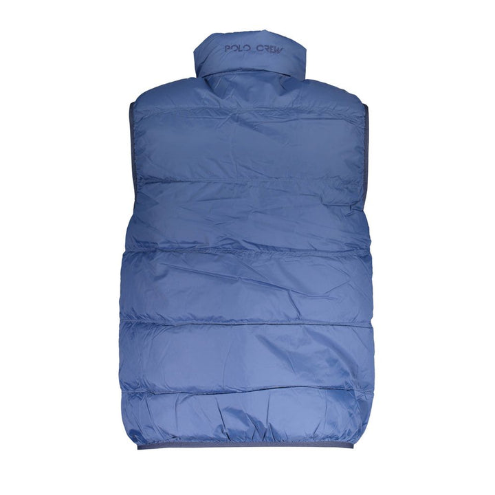 La Martina Blue Polyamide Men Jacket