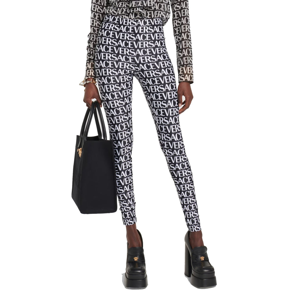 Versace Logo Leggings
