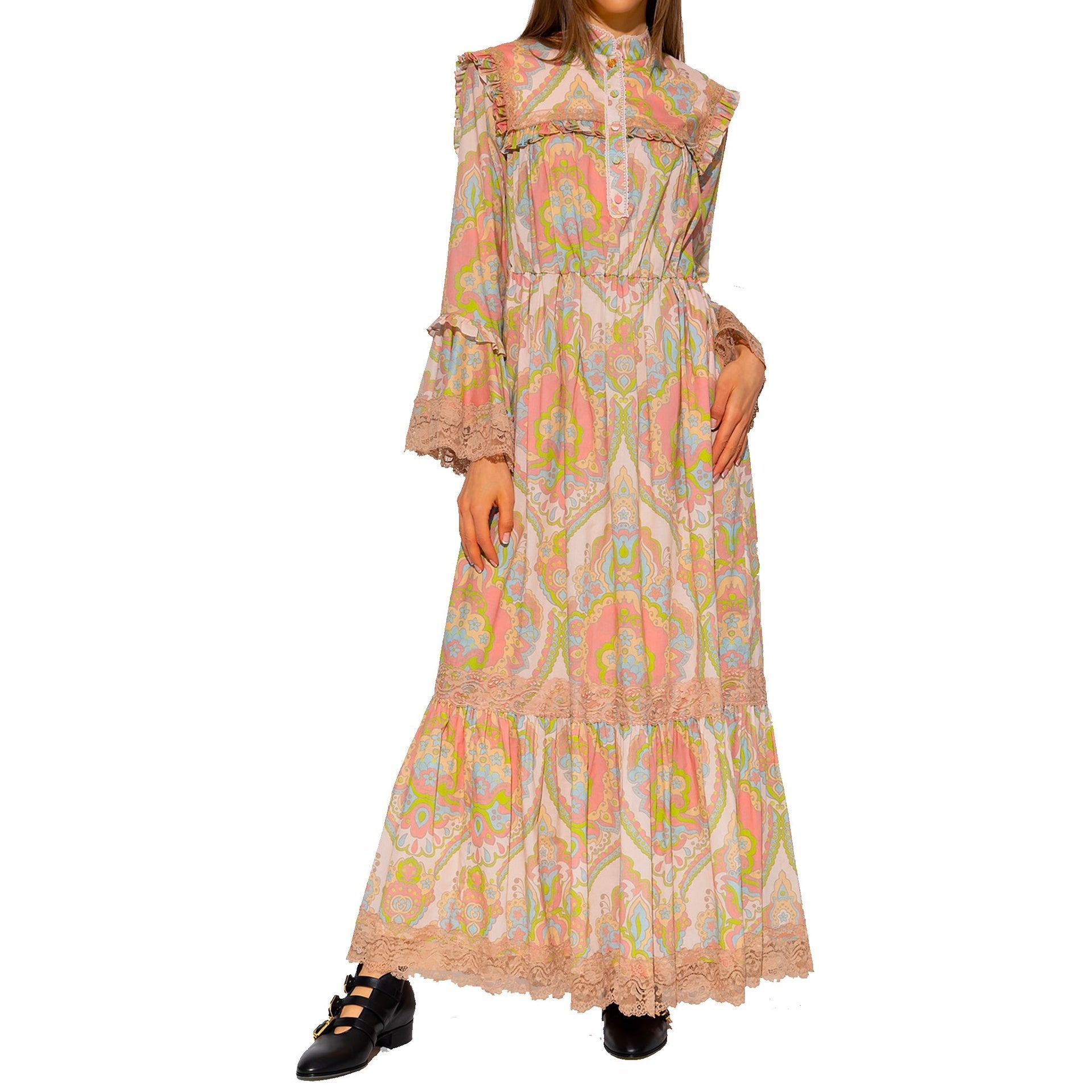 Gucci Fiorito Floral Dress