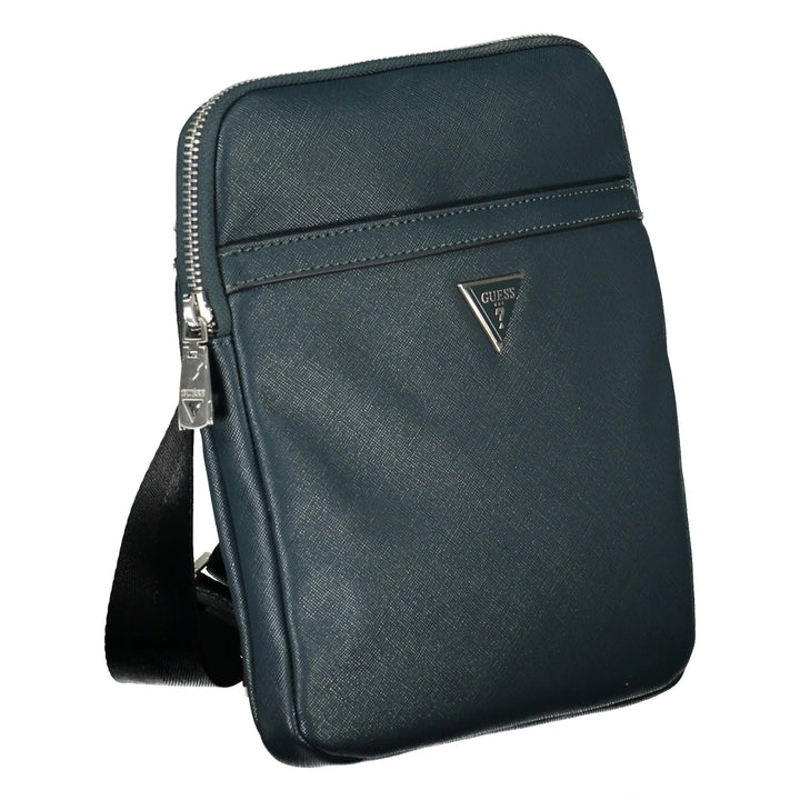 Men’s Green Shoulder Bag with Adjustable Strap