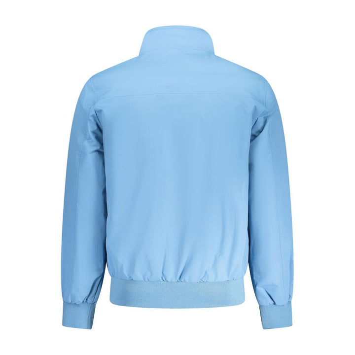 North Sails Light Blue Polyamide Men Jacket