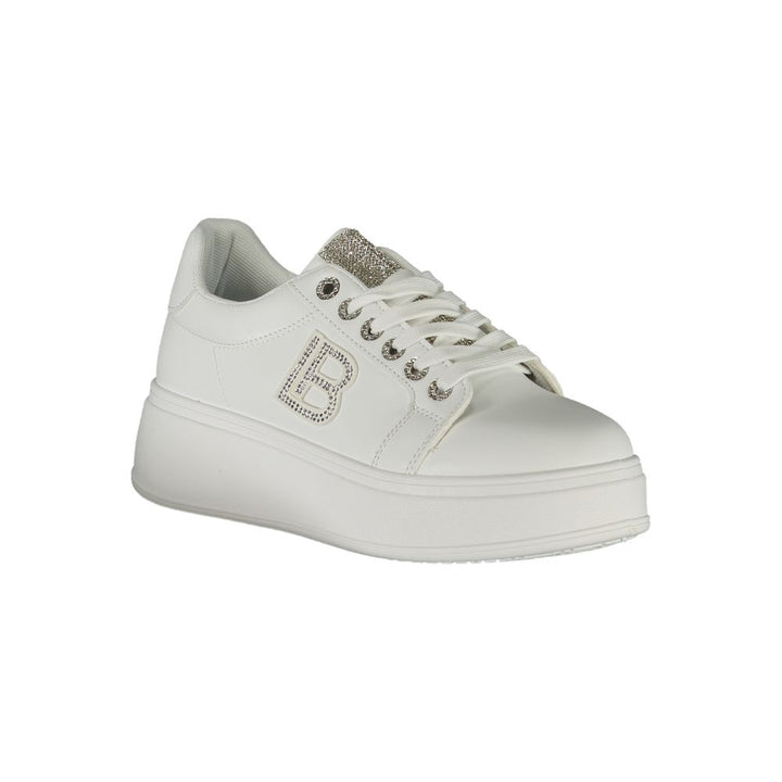 Laura Biagiotti White Polyester Women Sneaker