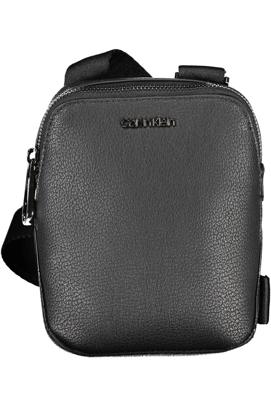 Men’s Black Shoulder Bag with Adjustable Strap