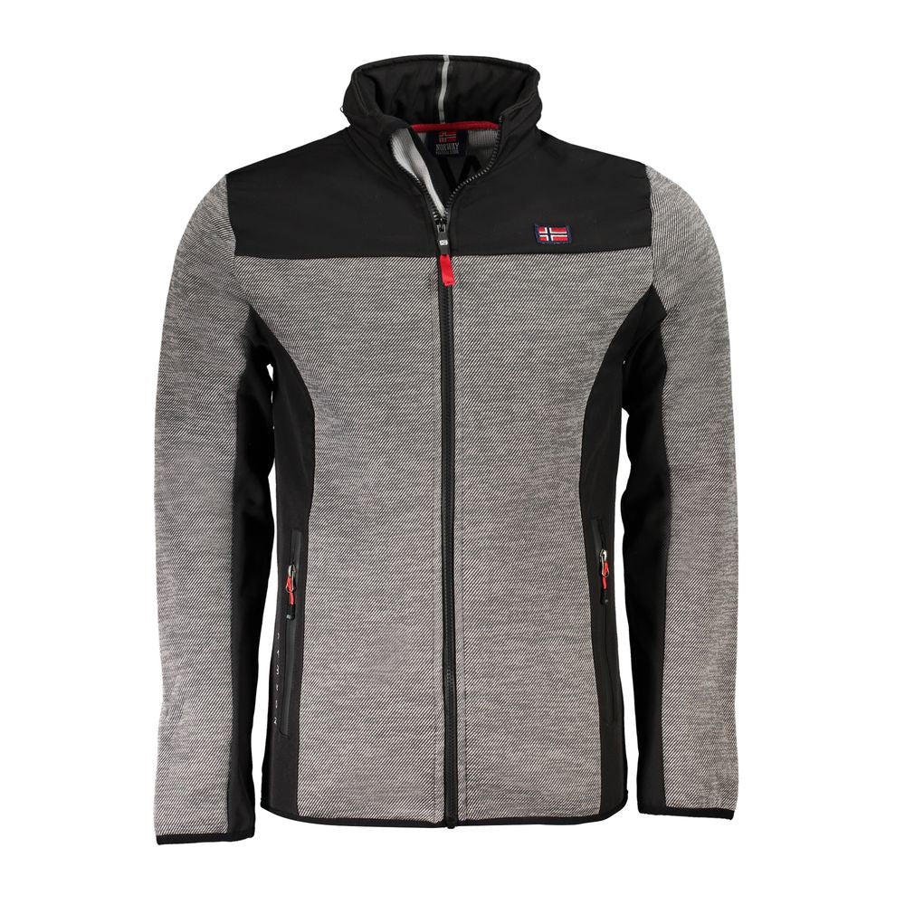 Veste homme en polyester gris Norvège 1963