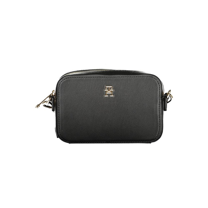 Tommy Hilfiger Black Polyester Women Handbag