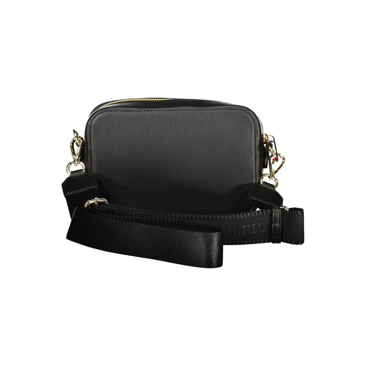Tommy Hilfiger Black Polyester Women Handbag