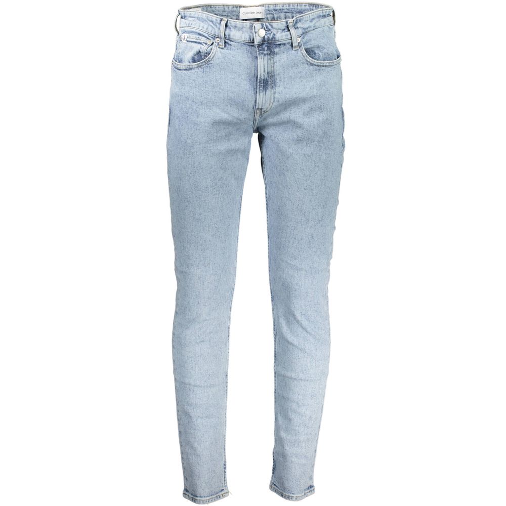 Jean Calvin Klein bleu clair en coton pour homme