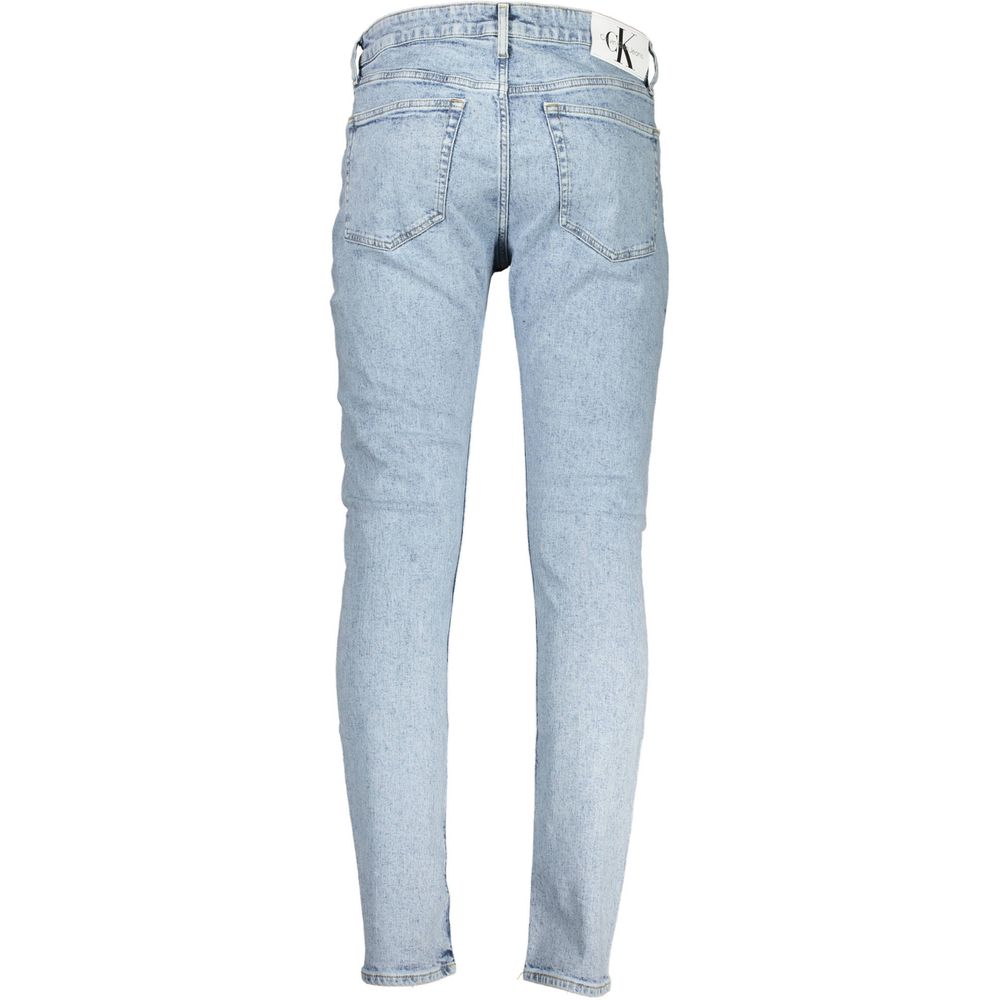 Jean Calvin Klein bleu clair en coton pour homme