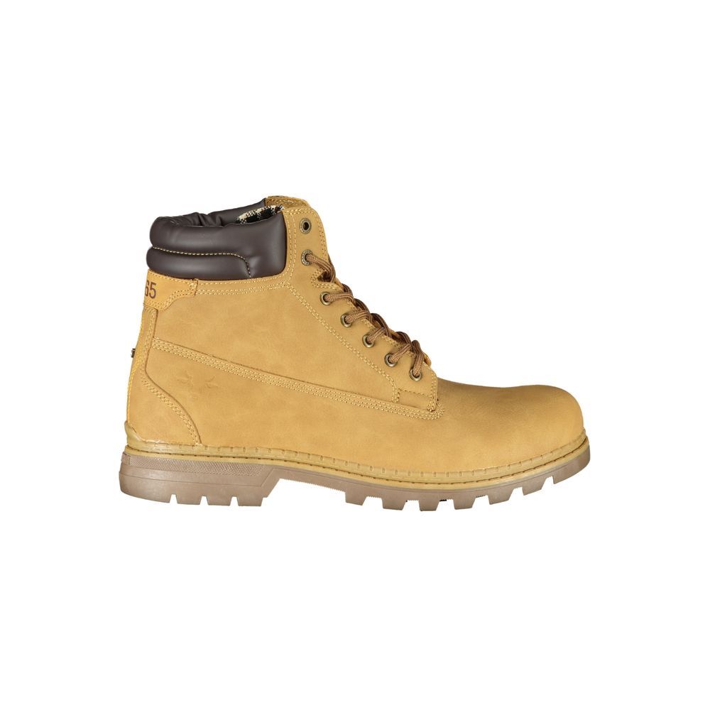 Carrera – Modische Schnürstiefel in leuchtendem Gelb