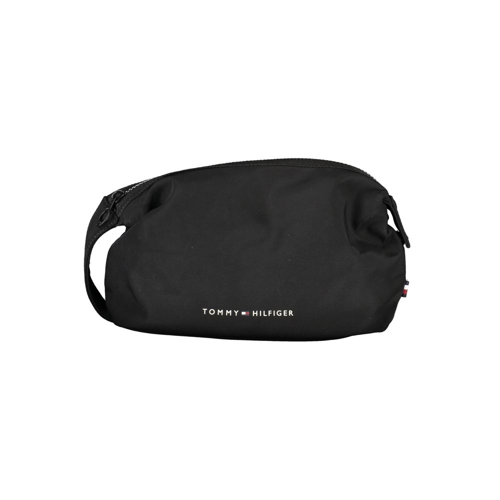 Tommy Hilfiger – Schwarzes Accessoire aus Polyesterleder
