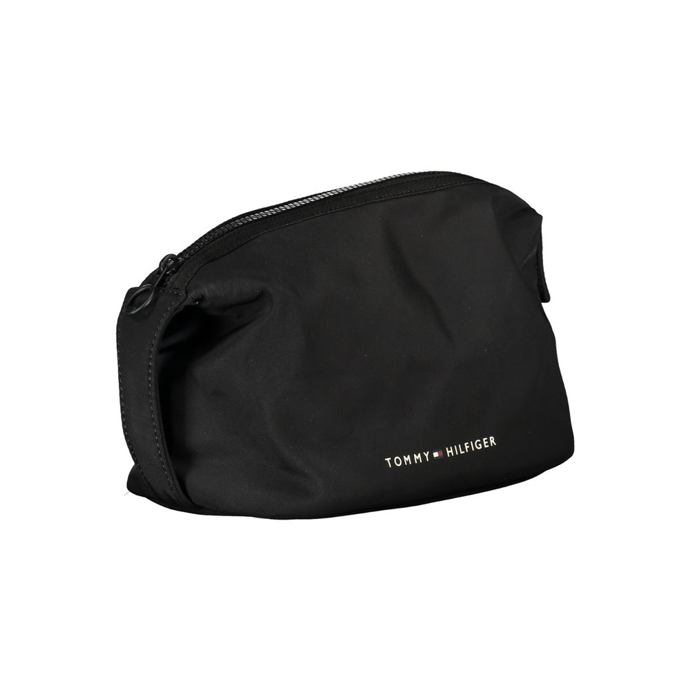 Tommy Hilfiger – Schwarzes Accessoire aus Polyesterleder
