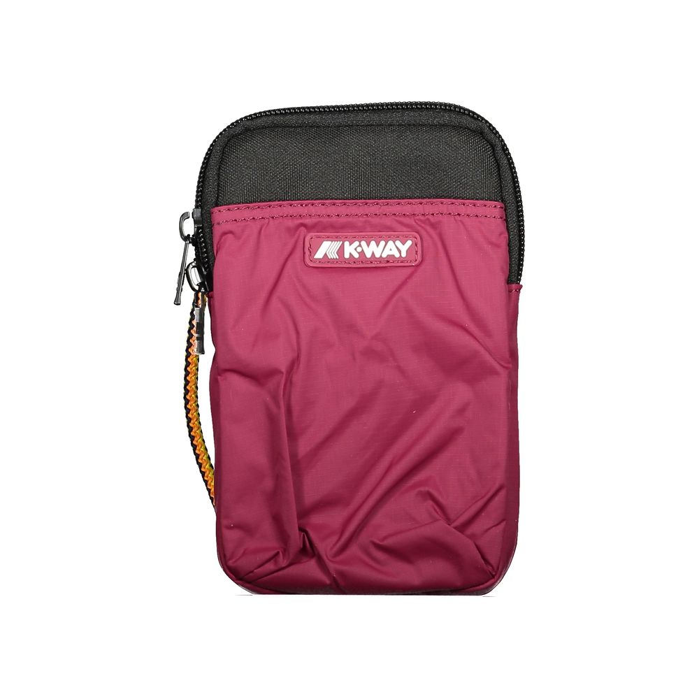 K-WAY Lila Polyester Herren Umhängetasche