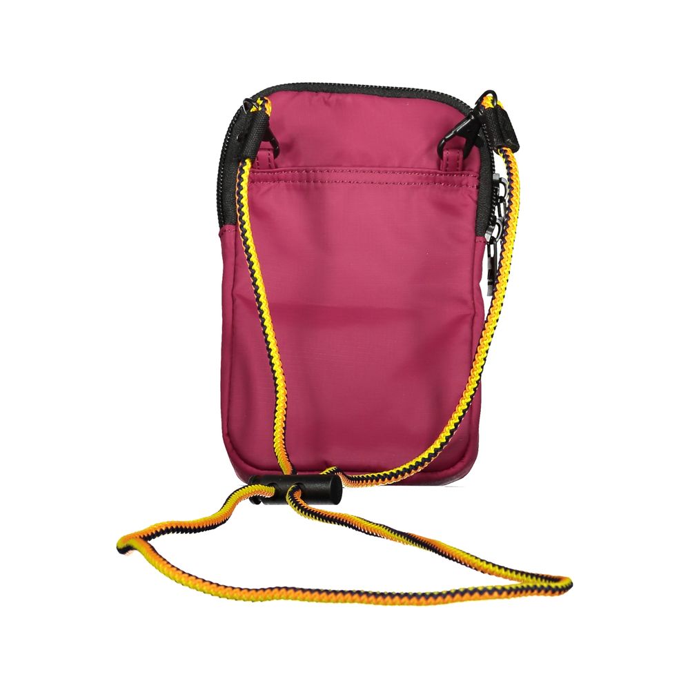 K-WAY Lila Polyester Herren Umhängetasche