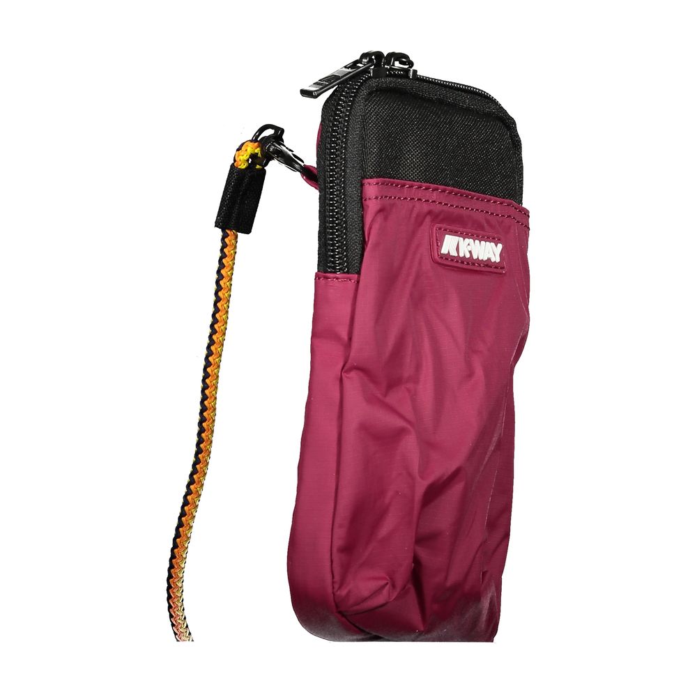 K-WAY Lila Polyester Herren Umhängetasche