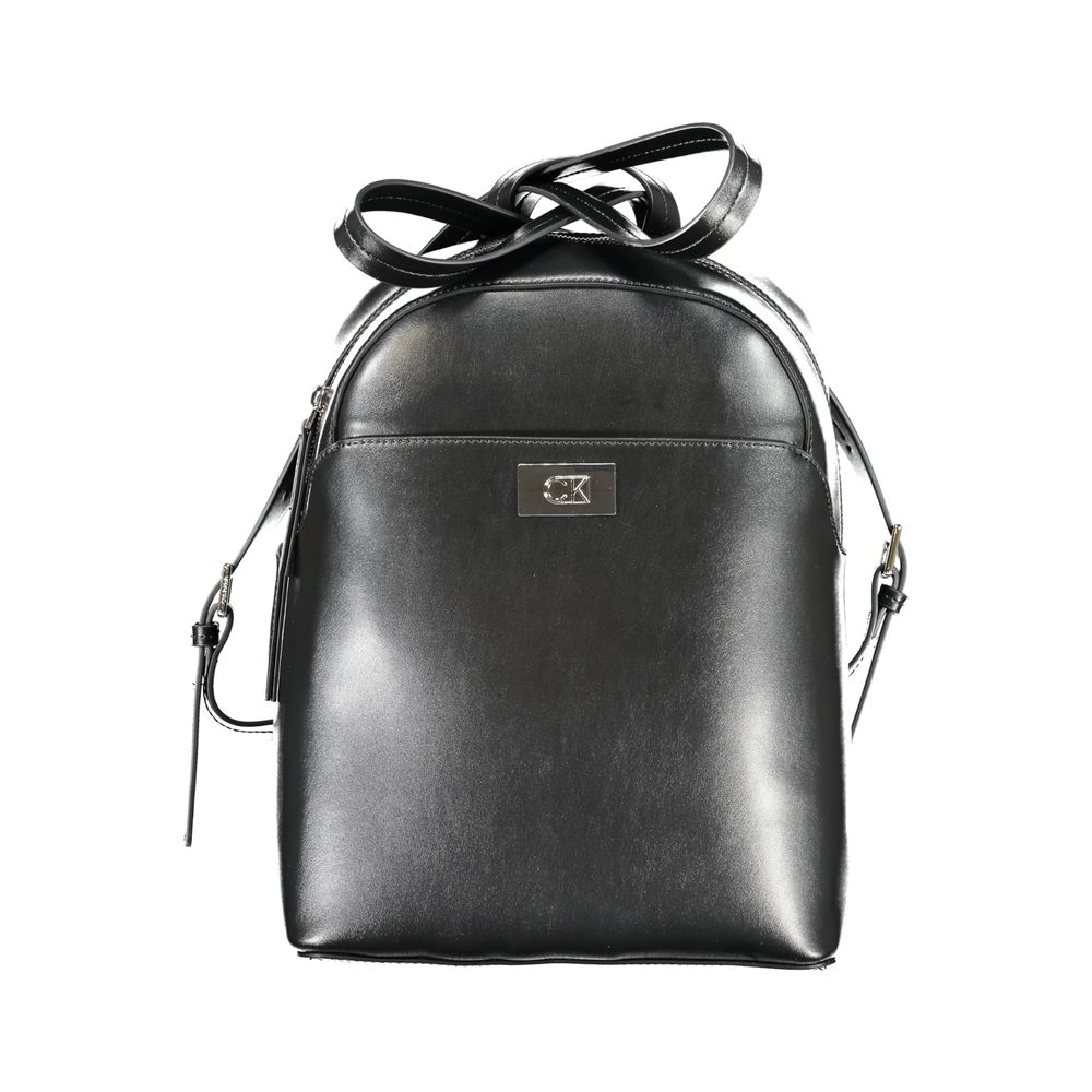 Calvin Klein – Schwarzer Polyester-Rucksack
