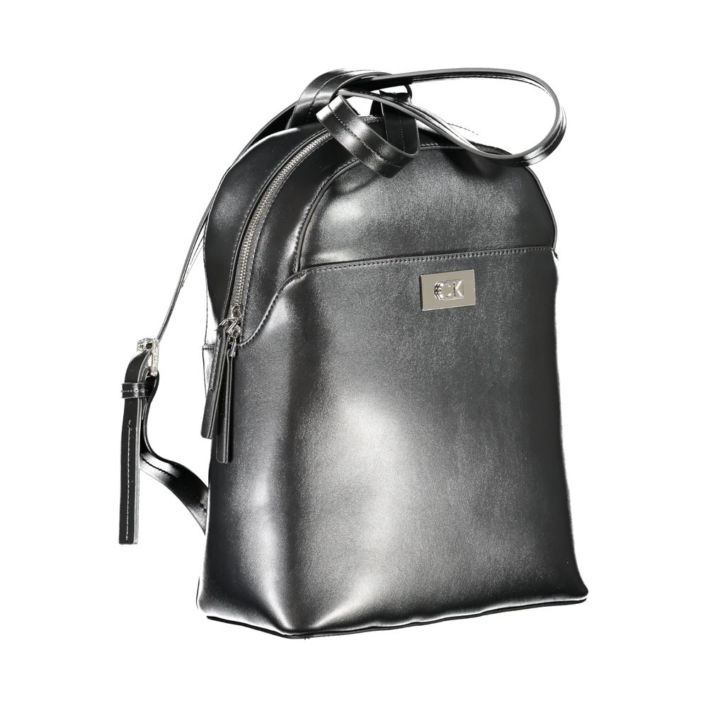 Calvin Klein – Schwarzer Polyester-Rucksack