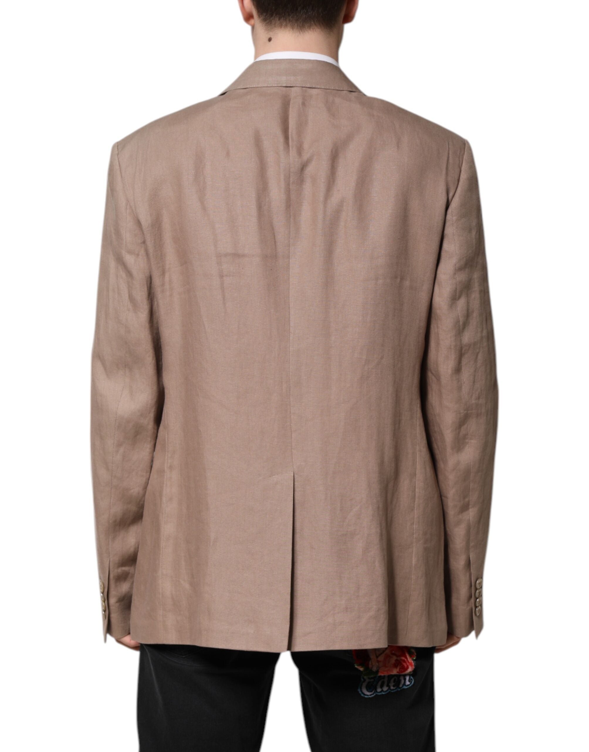 Blazer croisé beige TAORMINA de Dolce &amp; Gabbana