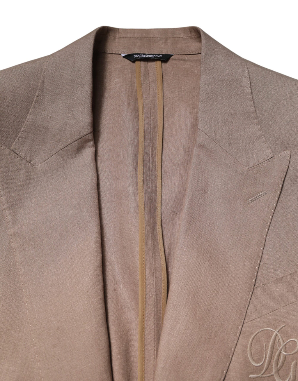 Blazer croisé beige TAORMINA de Dolce &amp; Gabbana