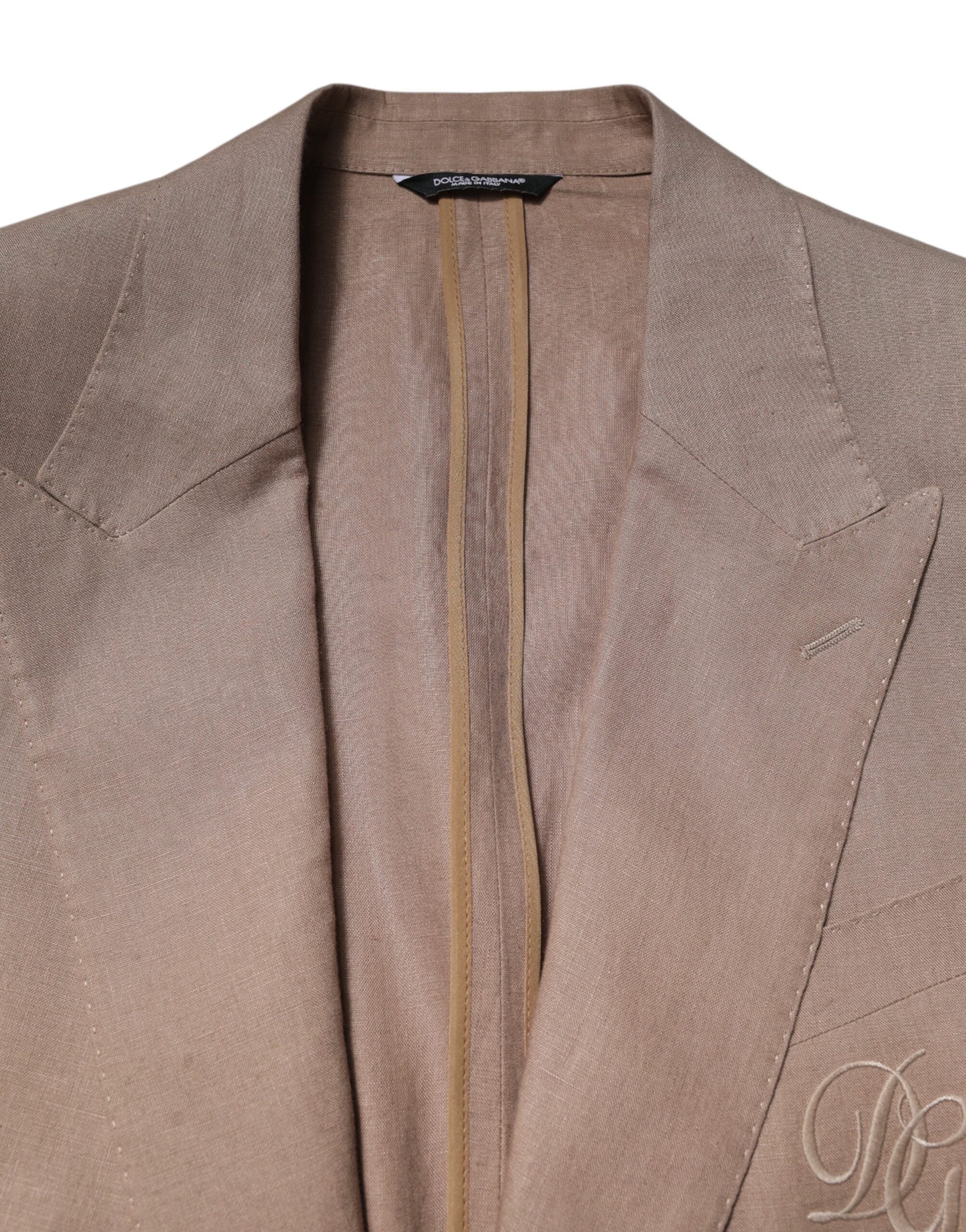 Blazer croisé beige TAORMINA de Dolce &amp; Gabbana
