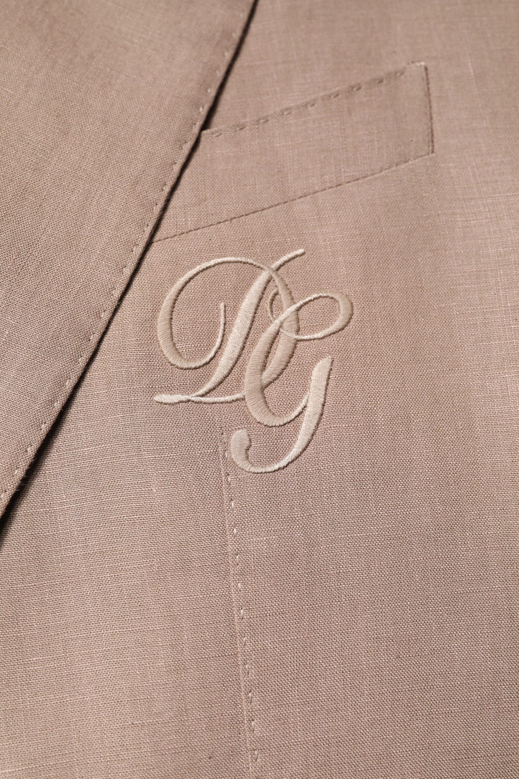Blazer croisé beige TAORMINA de Dolce &amp; Gabbana