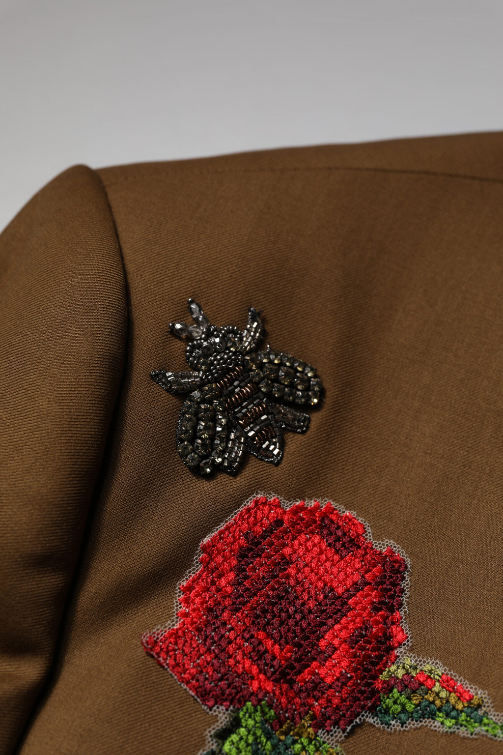 Blazer simple boutonnage Dolce &amp; Gabbana marron MARTINI