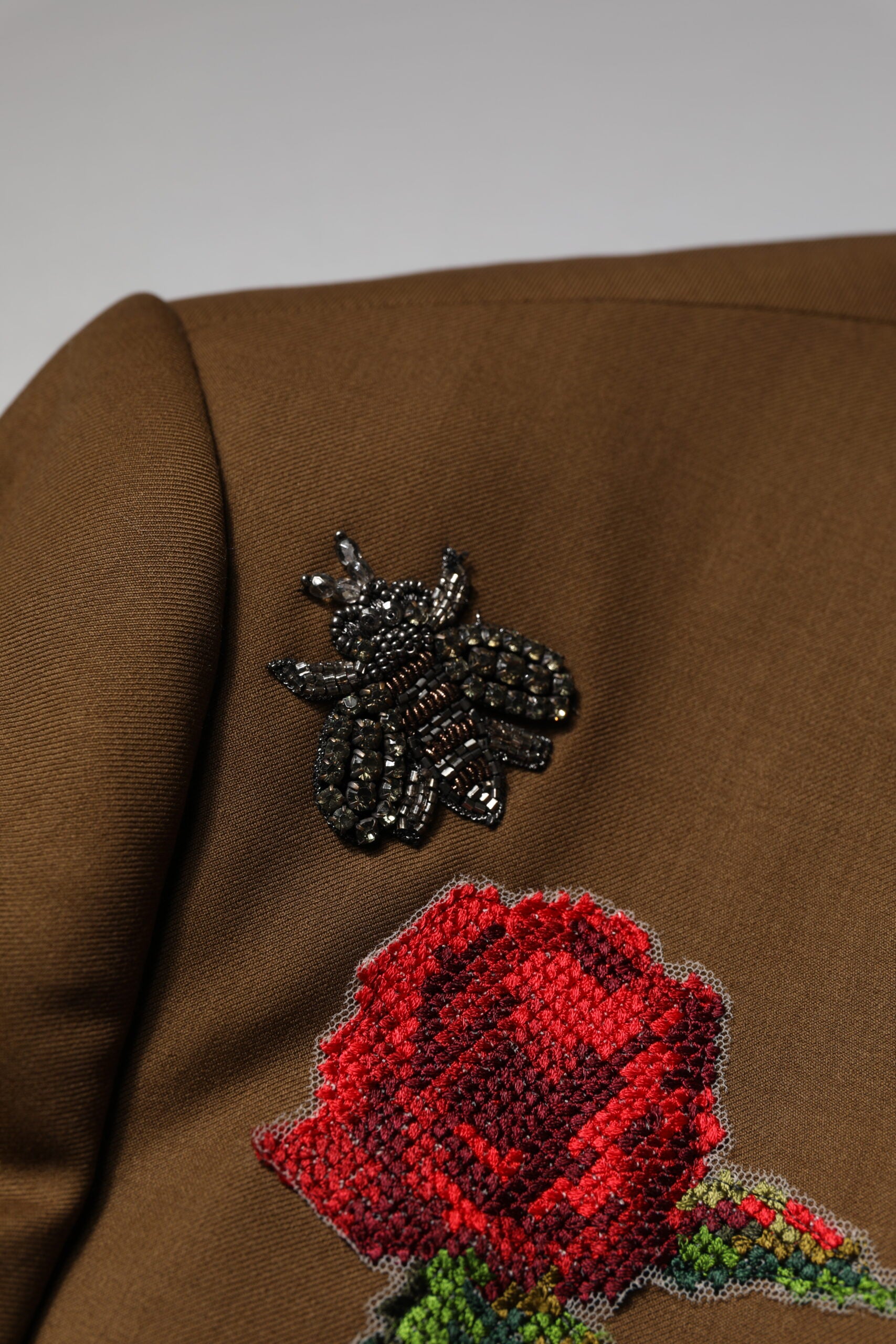 Blazer simple boutonnage Dolce &amp; Gabbana marron MARTINI