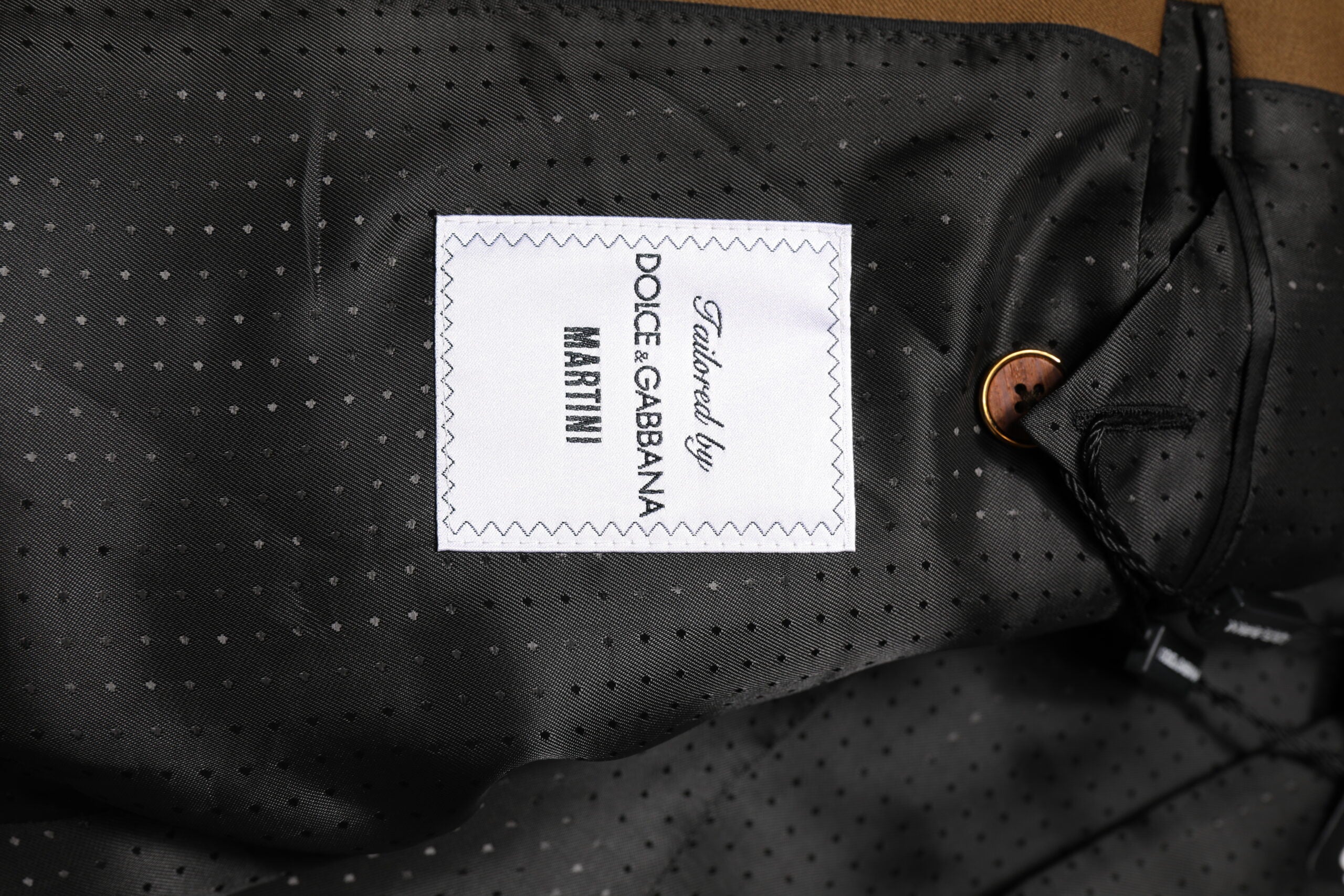 Blazer simple boutonnage Dolce &amp; Gabbana marron MARTINI
