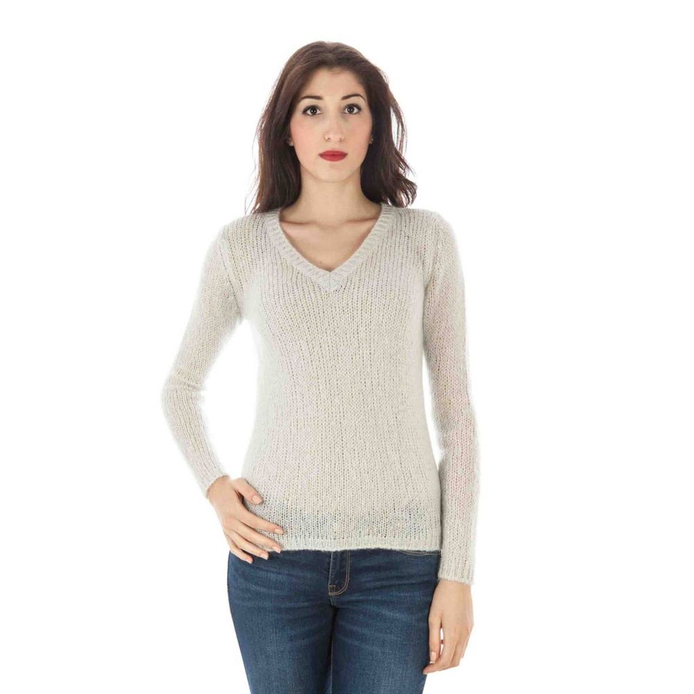 Weißer Wollpullover von Fred Perry
