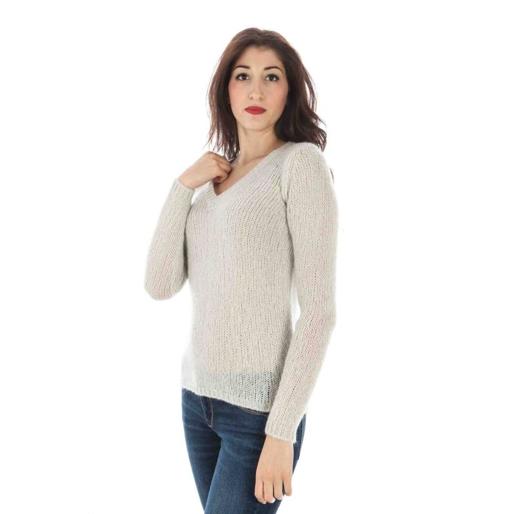 Weißer Wollpullover von Fred Perry