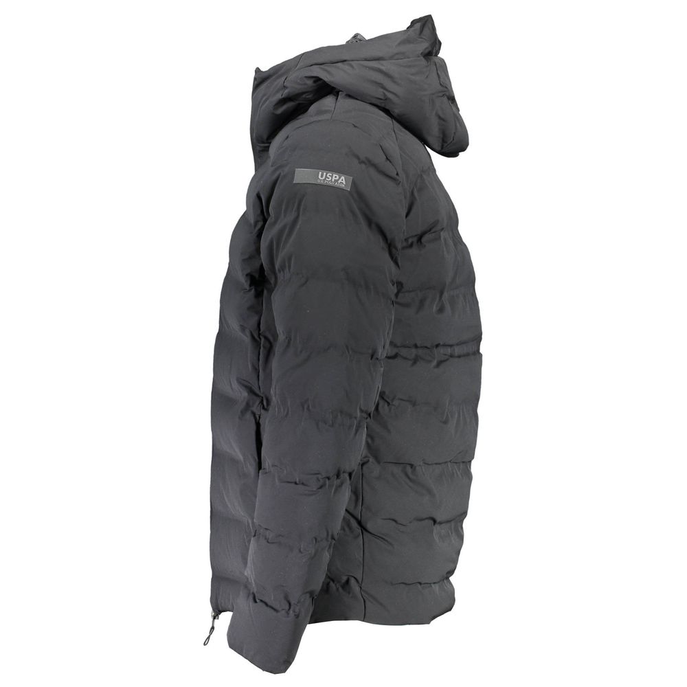Veste homme noire en élasthanne US POLO ASSN.