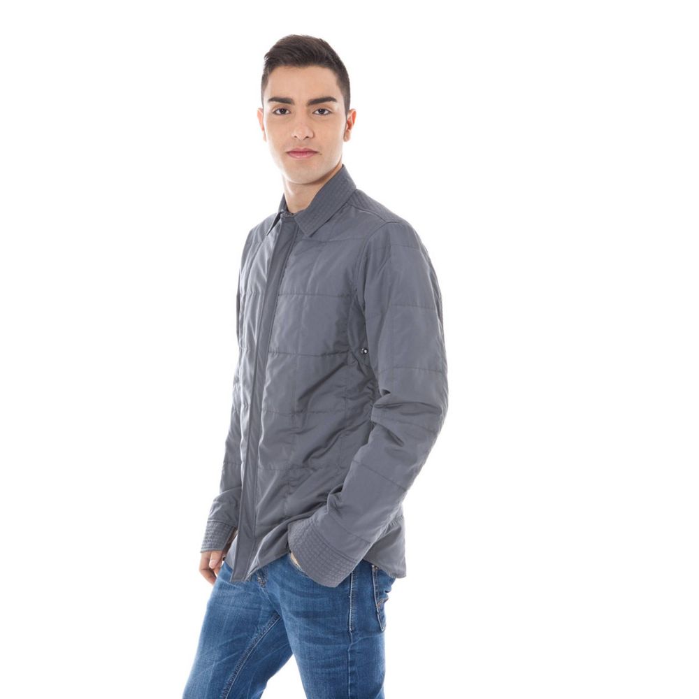 Veste homme Calvin Klein grise en polyester