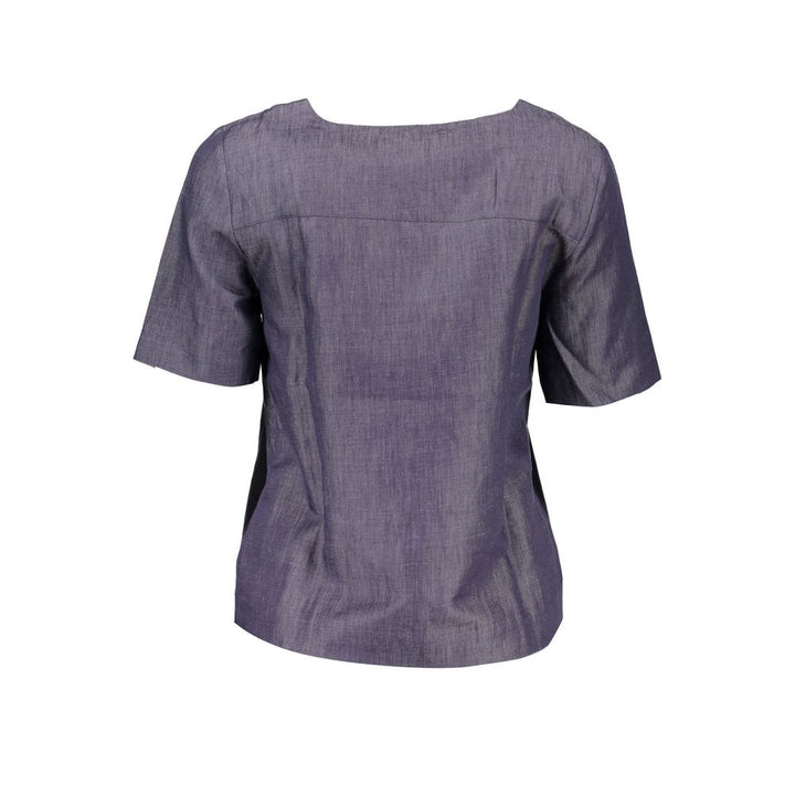 Gant Blue Cotton Unisex T-Shirt