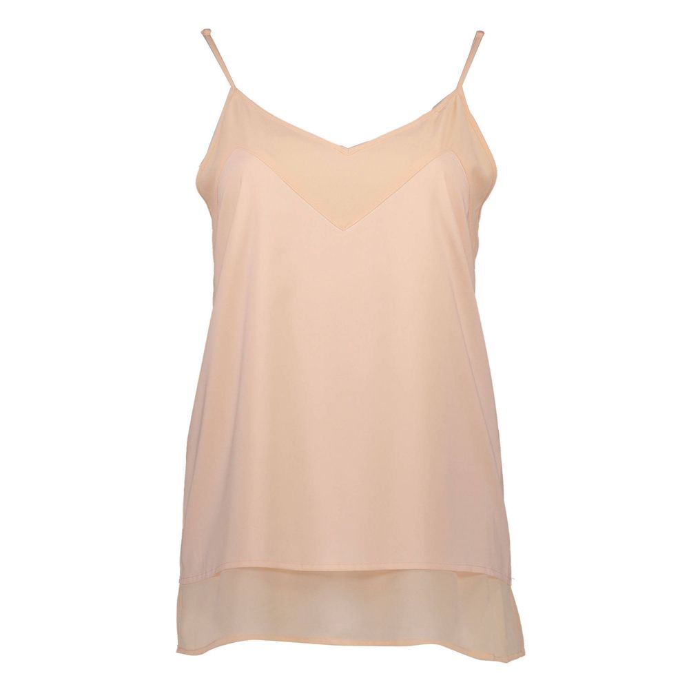 Débardeur femme en polyester rose Silvian Heach