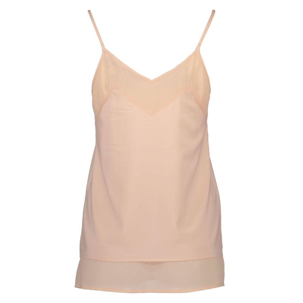 Débardeur femme en polyester rose Silvian Heach