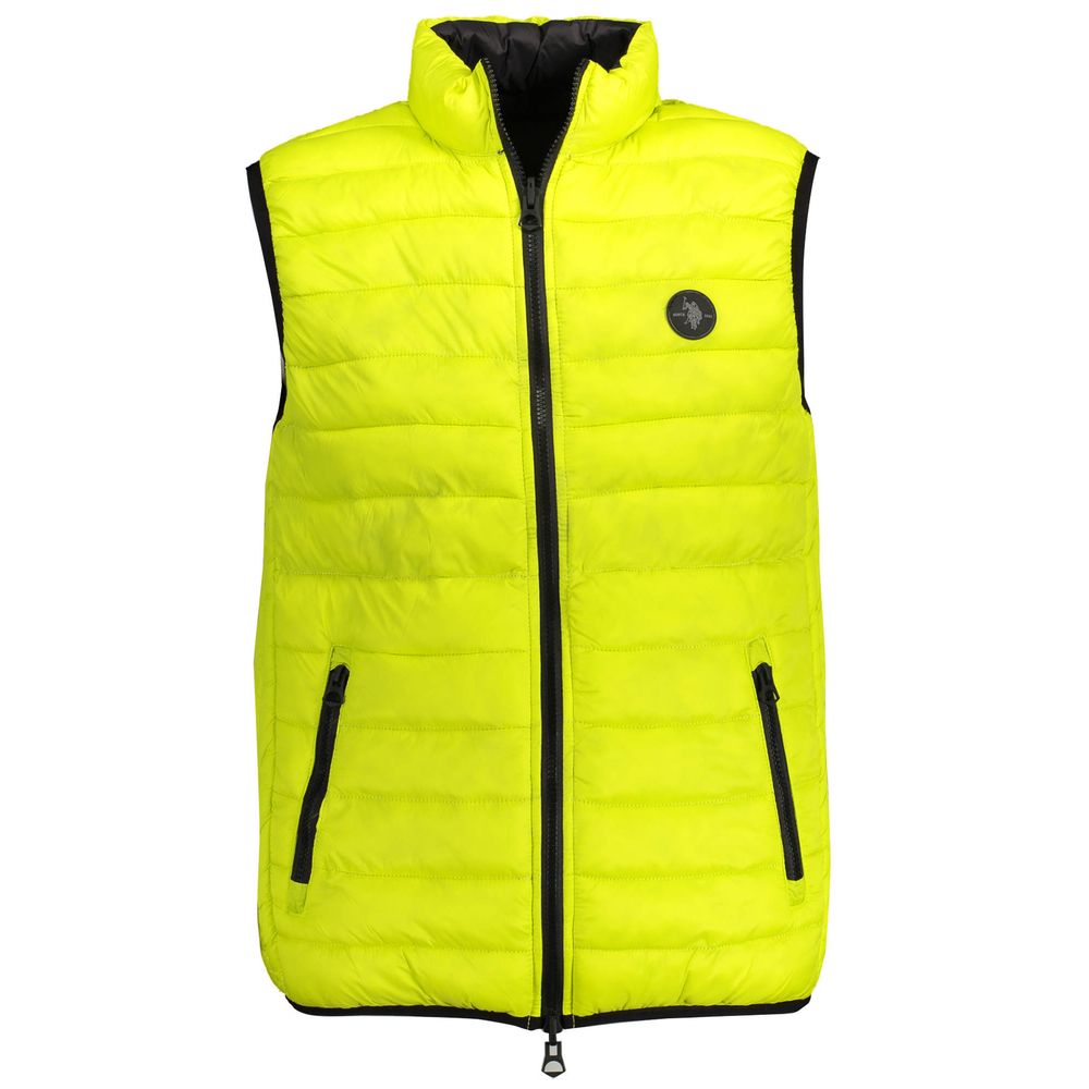 Veste homme en nylon jaune US POLO ASSN.