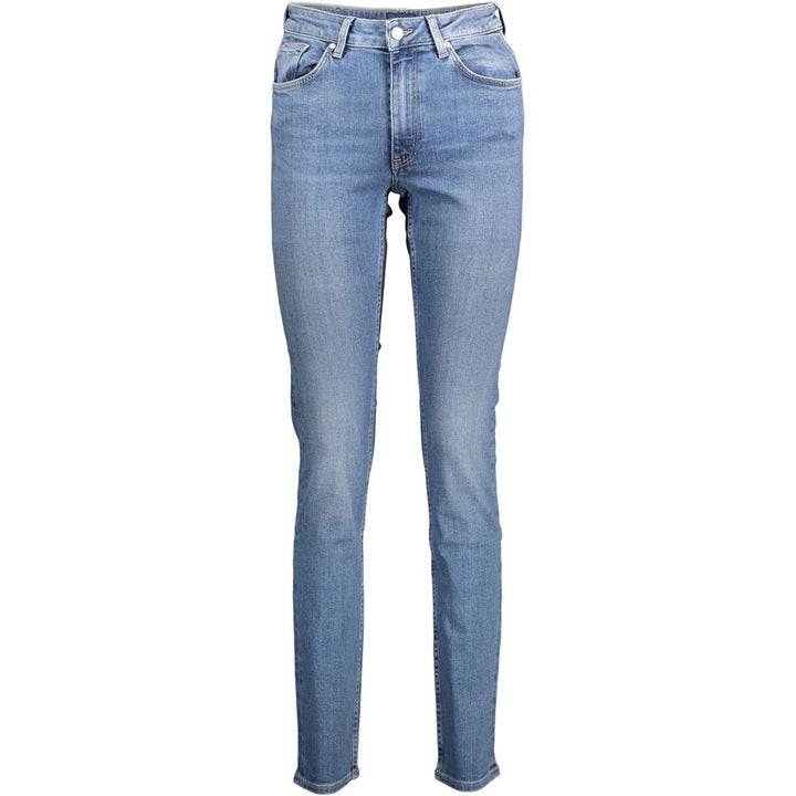 Gant Blue Cotton Jeans & Pant