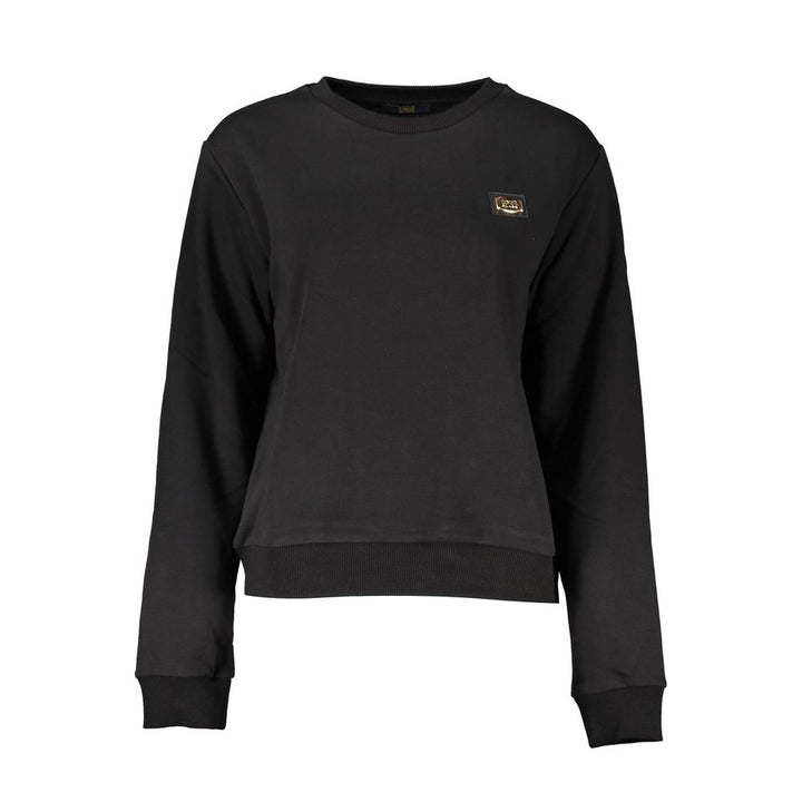 Cavalli Class Black Cotton Women Sweater