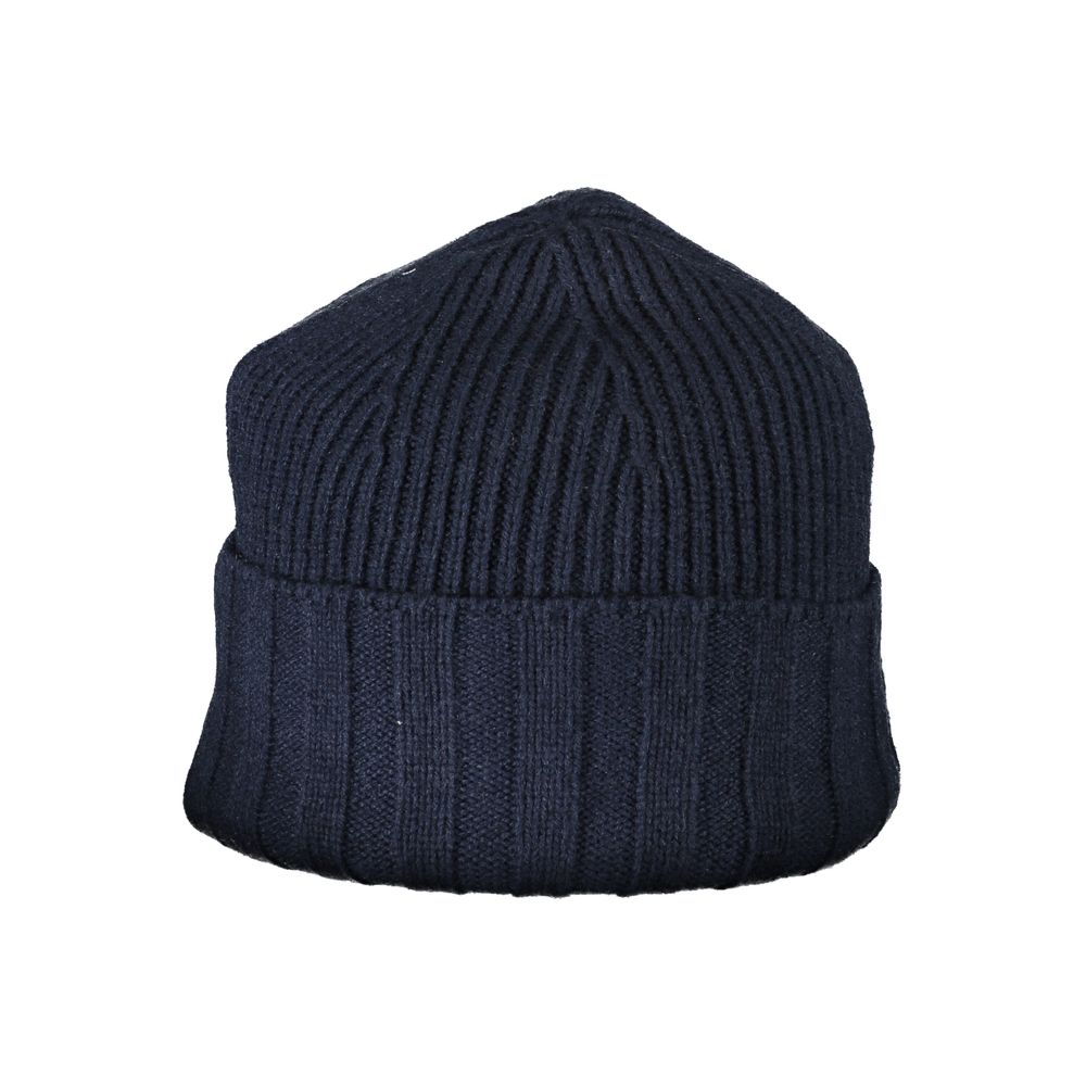 Calvin Klein Chic Cap aus Wollmischung mit Kontrastdetails