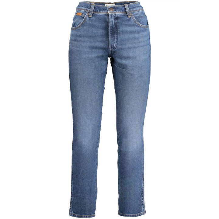Wrangler – Blaue Jeans und Hose aus Baumwolle