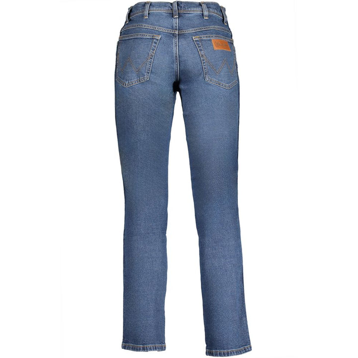 Wrangler – Blaue Jeans und Hose aus Baumwolle