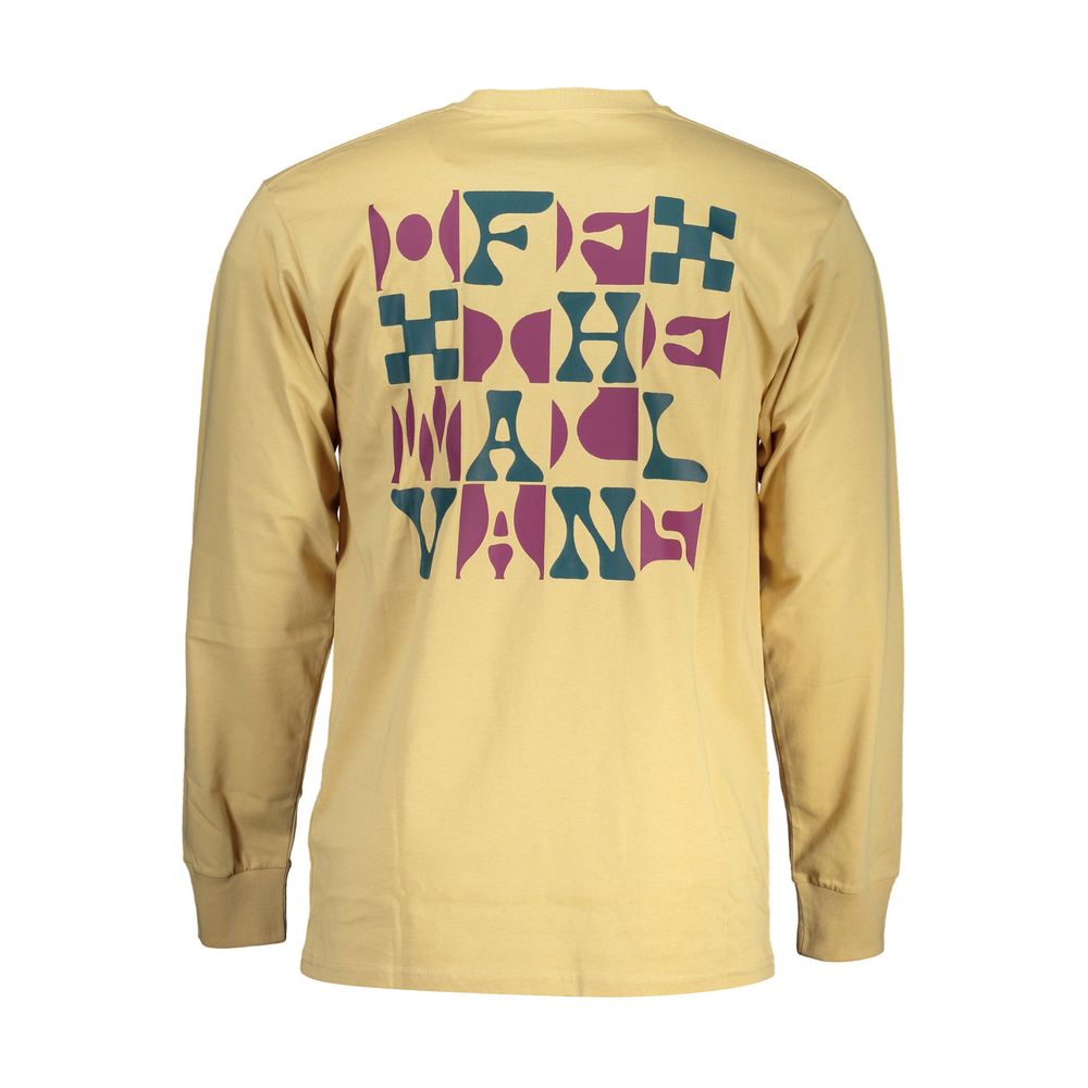 Vans Beige Cotton T-Shirt