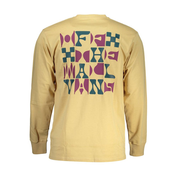 Vans Beige Cotton T-Shirt