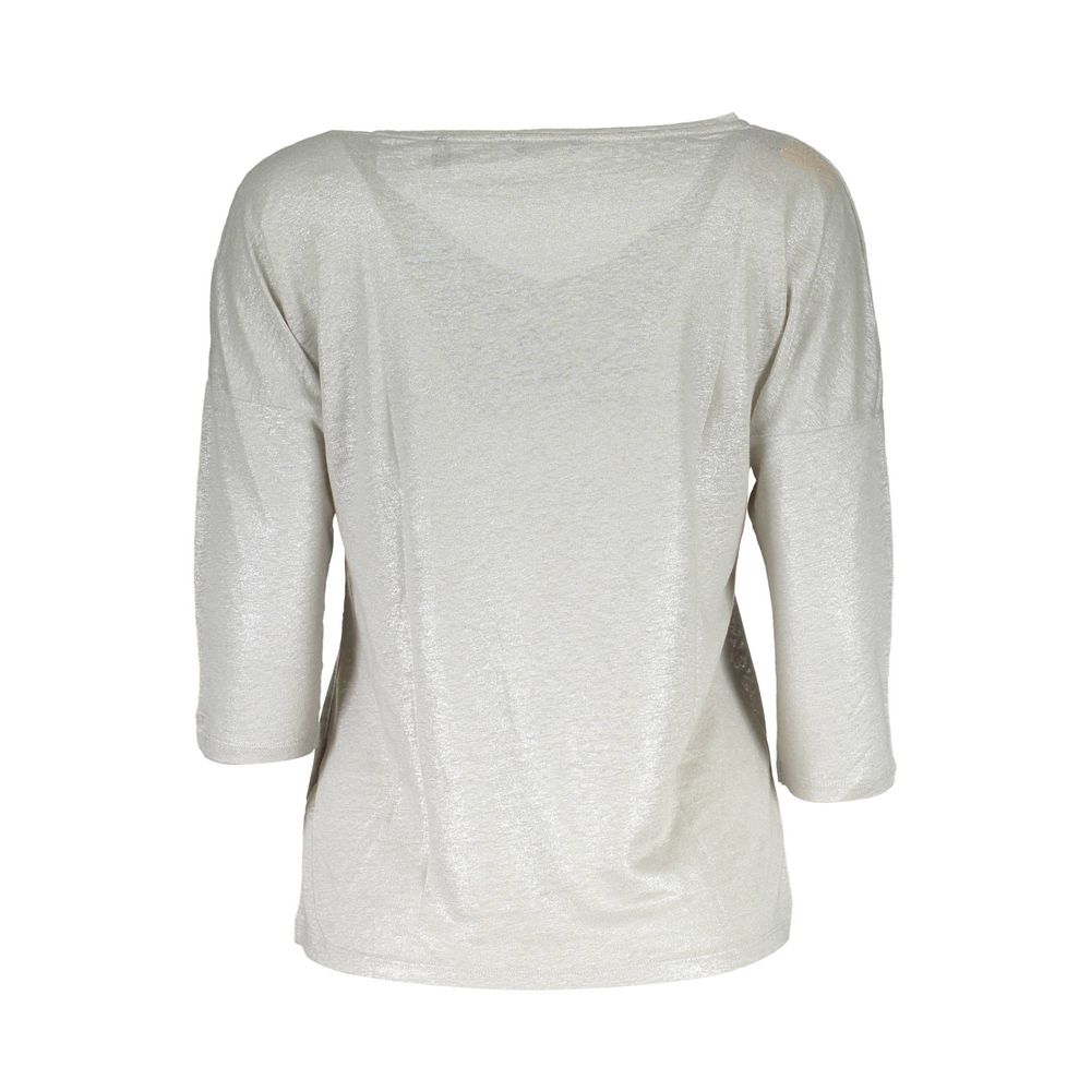 Gant Gray Linen Sweater
