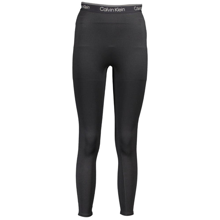 Calvin Klein Black Polyester Women Legging