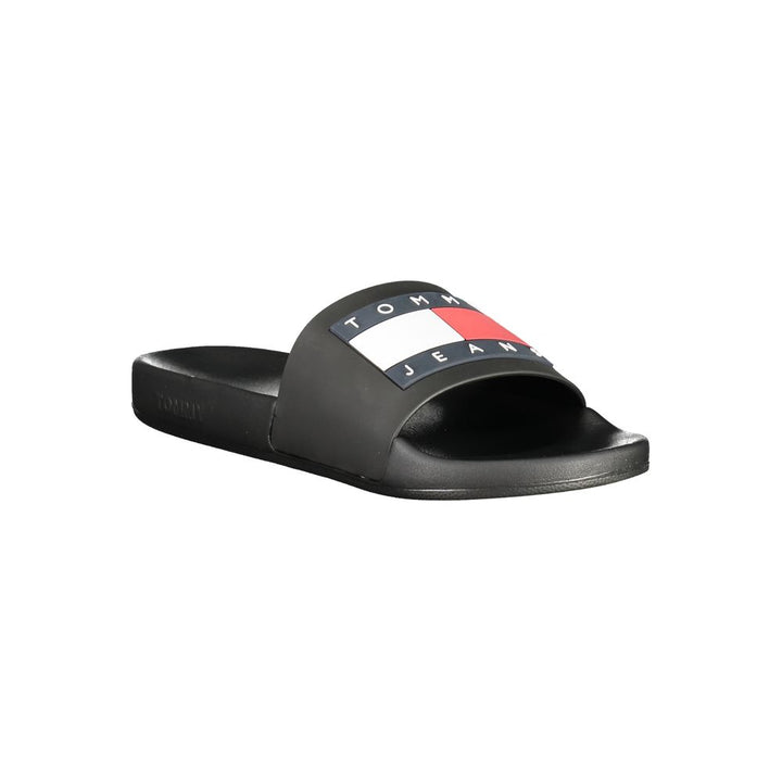 Tommy Hilfiger – Schwarze Polyethylen-Sandalen für Herren