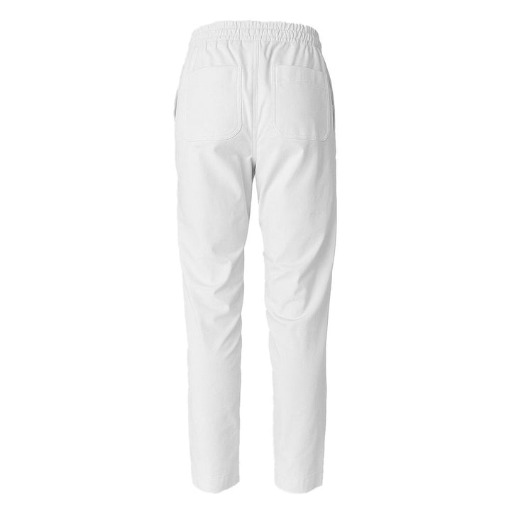 Alpha Studio Jeans und Hose aus weißer Baumwolle